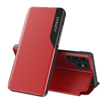 Eco Leather View kinyitható tok Samsung Galaxy S25 Ultra - piros kép