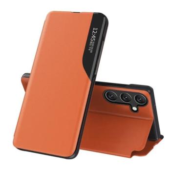 Eco Leather View könyvtok Samsung Galaxy A26 - narancssárga kép