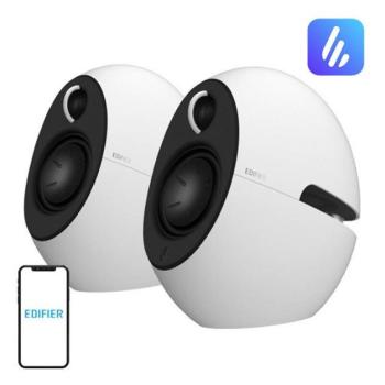 Edifier e25HD hangszórók, fehér kép