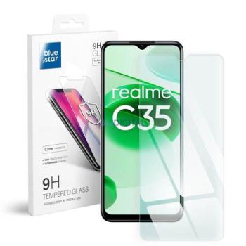 Edzett üveg Blue Star - Realme C35 kép