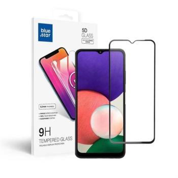 Edzett üveg Blue Star - SAMSUNG Galaxy S23 Ultra Full Face (teljes ragasztás/kis méret) - fekete Edzett üveg Blue Star kép