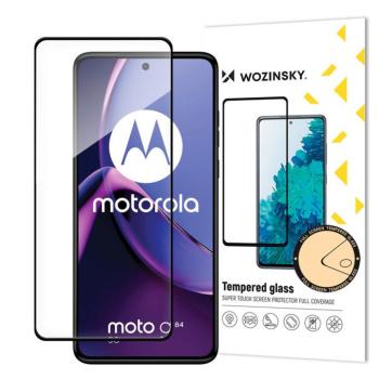 Edzett üveg Wozinsky Edzett üveg Full Glue Motorola Moto G84 teljes képernyőshöz, kerettel - fekete kép