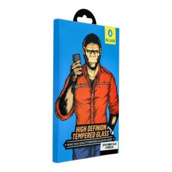 Edzett üvegfólia (Tempered Glass) 5D Mr. Monkey Glass - Apple iPhone 14 Pro Max fekete (Strong HD) kép