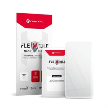 Edzett üvegfólia (Tempered Glass) Forcell Flexible Nano Glass do Samsung Galaxy S21 FE kép