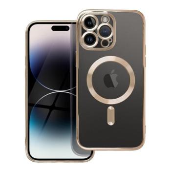 Electro Mag Apple iPhone 16 Plus MagSafe kompatibilis hátlap tok, arany kép
