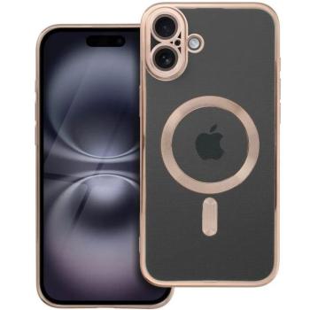 Electro Mag Apple iPhone 16 Plus MagSafe kompatibilis hátlap tok, barna kép