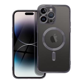 Electro Mag Apple iPhone 16 Plus MagSafe kompatibilis hátlap tok, fekete kép
