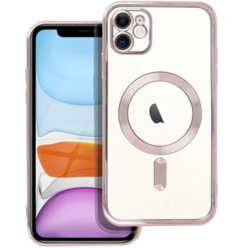 Electro Mag Apple iPhone 16e MagSafe kompatibilis hátlap tok, rose gold kép