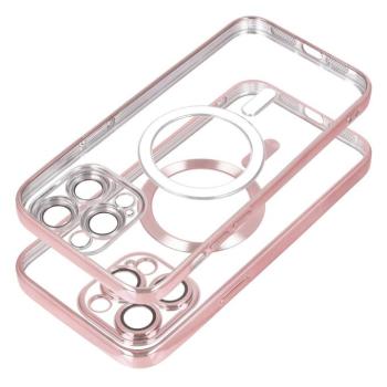 ELECTRO MAG MagSafe-kompatibilis tok iPhone 16 Plus - rózsaszín - arany színű kép