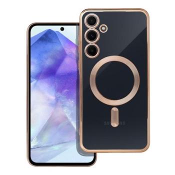 Electro Mag Samsung Galaxy A55 MagSafe kompatibilis hátlap tok, arany kép