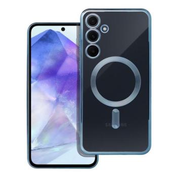 Electro Mag Samsung Galaxy A55 MagSafe kompatibilis hátlap tok, kék kép