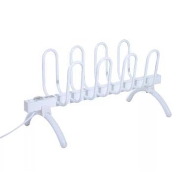 Elektromos cipőszárító 4 pár cipőnek, 80 W, fehér kép