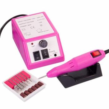 Elektromos körömcsiszoló gép, magenta kép