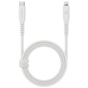 ENERGEA kabel Flow USB-C - Lightning C94 MFI 1,5m fehér 60W 3A PD gyorstöltés kép