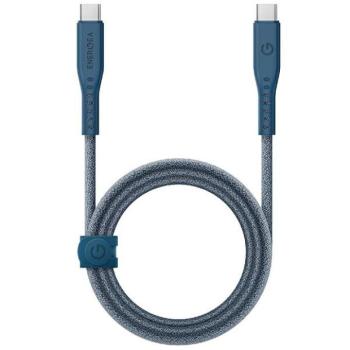 ENERGEA kabel Flow USB-C - USB-C 1.5m kék 240W 5A PD gyorstöltés kép