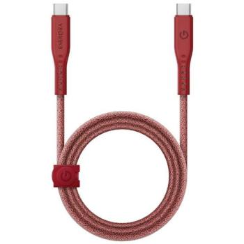 ENERGEA kabel Flow USB-C - USB-C 1.5m piros 240W 5A PD gyorstöltés kép