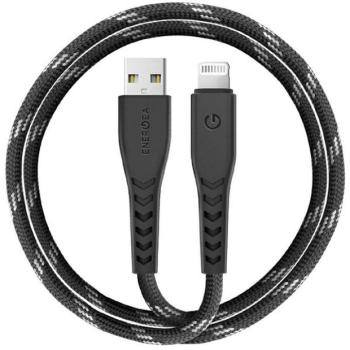 ENERGEA kabel Nyloflex USB - Lightning töltés és szinkronizálás C89 MFI 1.5m fekete kép