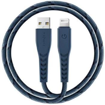 Energea Nyloflex C89 USB / Lightning MFI szövet töltő- és adatkábel, MFI 1.5m, kék kép