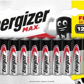 Energizer Max AA LR06 elem 1,5V (12+4 db) #N kép