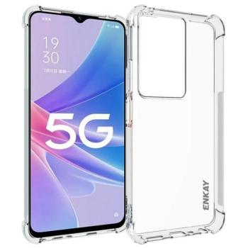 ENKAY szilikon telefonvédő (ütésállóság, légpárnás sarok) ÁTLÁTSZÓ Oppo A79 5G kép