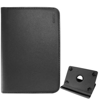 ENKAY tok álló, bőr hatású (FLIP, asztali tartó funkció, 360°-ban forgatható, univerzális, 7&quot; méret) FEKETE Lenovo Tab 2 7.0 (A7-10), Lenovo Tab 2 8.0 (A8-50), Asus Fonepad 7 (ME372CL) kép