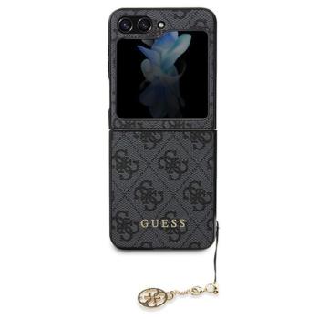 Eredeti előlap GUESS GUHCZF5GF4GGR Samsung Flip 5 (4G Charm / szürke) tok kép