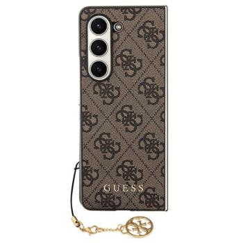 Eredeti előlap GUESS GUHCZFD5GF4GBR Samsung Fold 5 (4G Charm / barna) tok kép