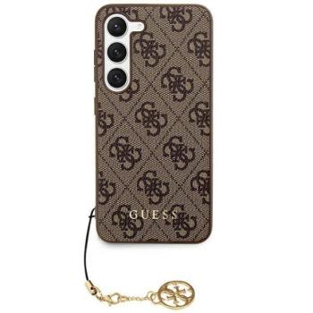 Eredeti tok GUESS GUHCS24SGF4GBR Samsung S24 (4G Charm / barna) kép