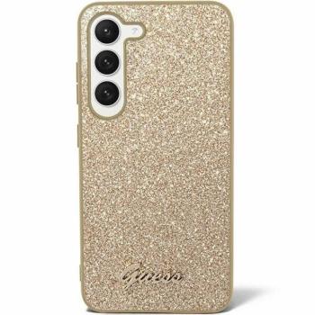 Eredeti tok GUESS GUHCS24SHGGSHD Samsung S24 (Glitter Script / arany) kép