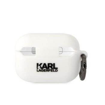 Eredeti tok KARL LAGERFELD KLAP2RUNIKH Apple Airpods Pro 2 (3D Sil NFT Karl / fehér) kép