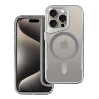 Ergofit Apple iPhone 16 MagSafe kompatibilis hátlap tok, ezüst kép
