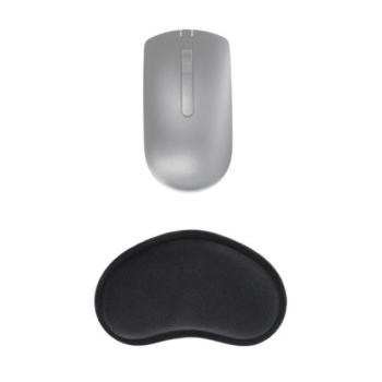 Ergonomikus / zselés egérpad csuklótámasszal, 130x78x25mm, fekete kép