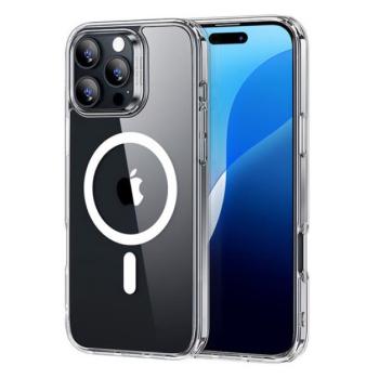ESR CH HALOLOCK szilikon telefonvédő (ütésállóság, légpárnás sarok, MagSafe) ÁTLÁTSZÓ Apple iPhone 16 Pro 5G kép