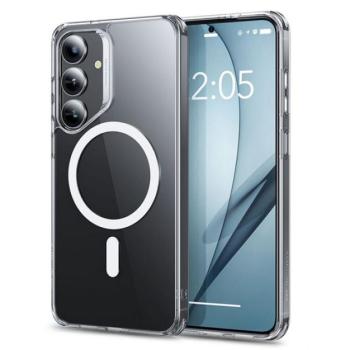 ESR CH HALOLOCK szilikon telefonvédő (ütésállóság, légpárnás sarok, MagSafe) ÁTLÁTSZÓ Samsung Galaxy S25 Plus (SM-S936) kép