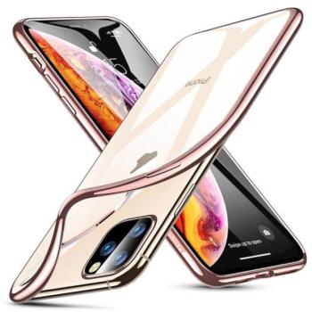 ESR ESSENTIAL CROWN szilikon telefonvédő (közepesen ütésálló) ROZÉARANY Apple iPhone 11 Pro kép