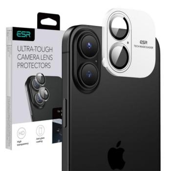 ESR kameravédő üveg (9H) ÁTLÁTSZÓ Apple iPhone 16 Plus, iPhone 16 kép