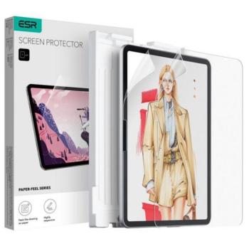 ESR PAPER FEEL képernyővédő fólia 2db (full screen, papír hatás + segédkeret) ÁTLÁTSZÓ Apple IPAD Air 13 (2024) kép