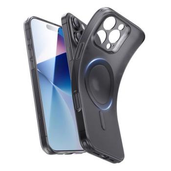 ESR ZERO HALOLOCK szilikon telefonvédő (ütésállóság, légpárnás sarok, MagSafe) FEKETE Apple iPhone 16 Pro kép
