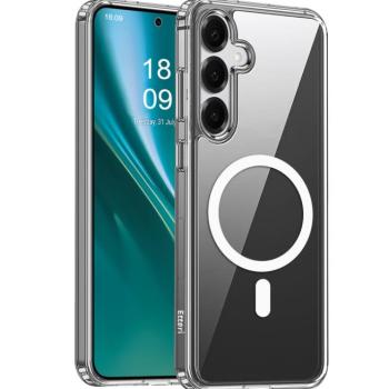 Etteri Hybrid MagSafe-kompatibilis tok Samsung Galaxy S25 - átlátszó kép