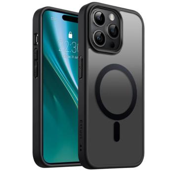Etteri Matt MagSafe-kompatibilis tok iPhone 14 Pro - fekete kép