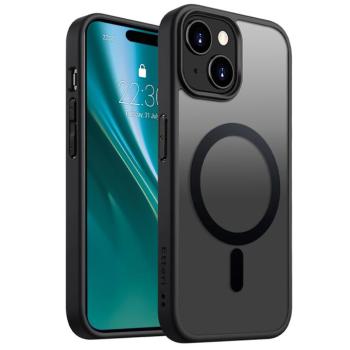 Etteri Matt MagSafe-kompatibilis tok iPhone 15 - fekete kép