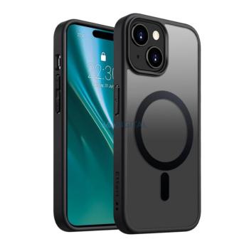 Etteri Matt MagSafe-kompatibilis tok iPhone 17 Pro - fekete kép