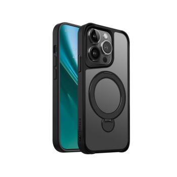 Etteri Matt Ring MagSafe-kompatibilis tok iPhone 14 Pro - fekete kép