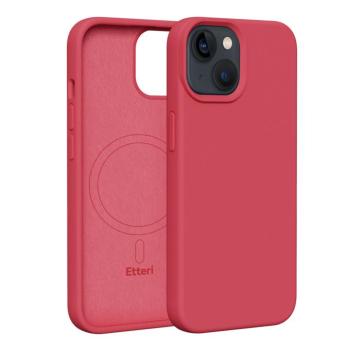 Etteri Silicone MagSafe-kompatibilis tok iPhone 13 - málnapiros kép