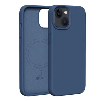Etteri Silicone MagSafe-kompatibilis tok iPhone 13 - sötétkék kép