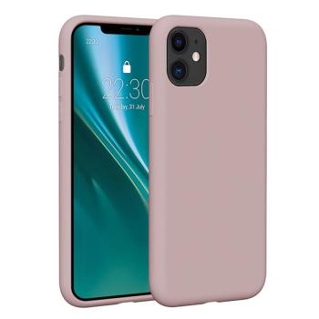 Etteri Silicone tok iPhone 11 - halvány rózsaszín kép
