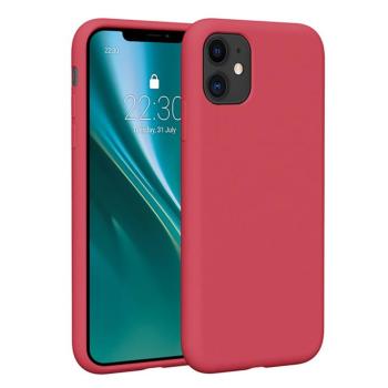 Etteri Silicone tok iPhone 11 - málnapiros kép