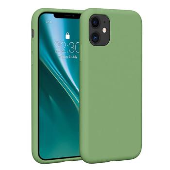 Etteri Silicone tok iPhone 11 - világoszöld kép