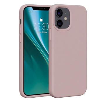 Etteri Silicone tok iPhone 12/12 Pro - halvány rózsaszín kép
