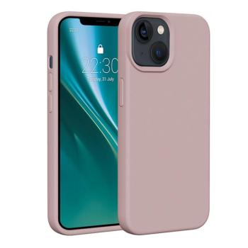 Etteri Silicone tok iPhone 14 - halvány rózsaszín kép